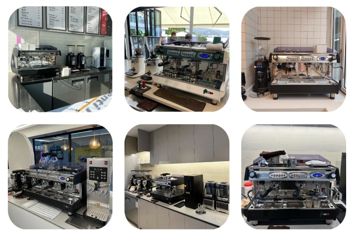 Máy pha cà phê BFC Giesse 2 group New 92% - Ảnh 5
