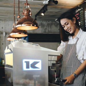 Máy pha cà phê espresso Elektra Kup 2 groups New 95% - Ảnh 6
