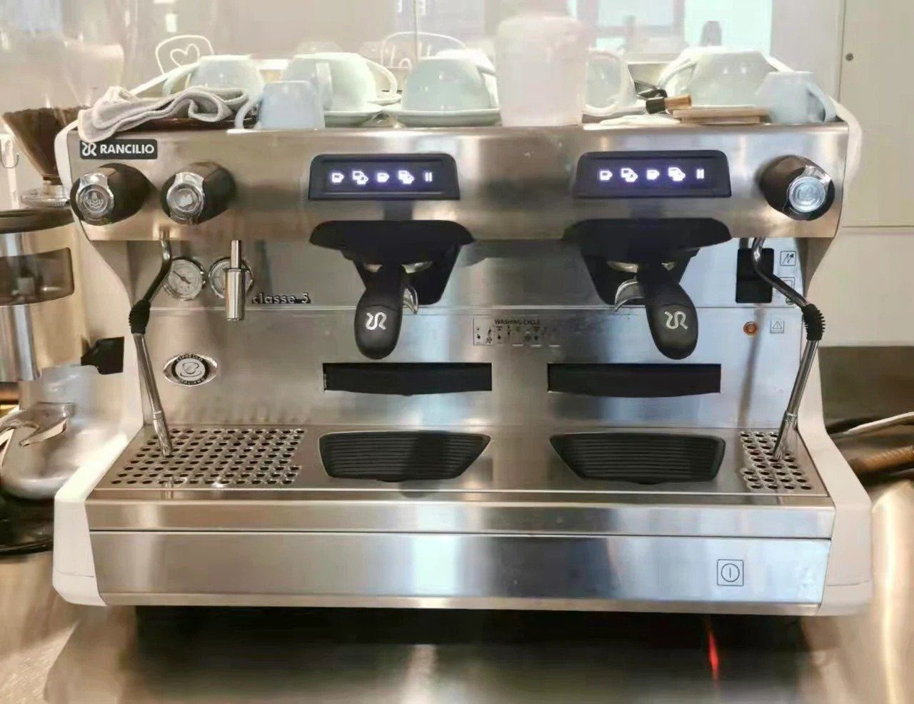 Máy pha cà phê Rancilio Classe 5 New 90% - Ảnh 5