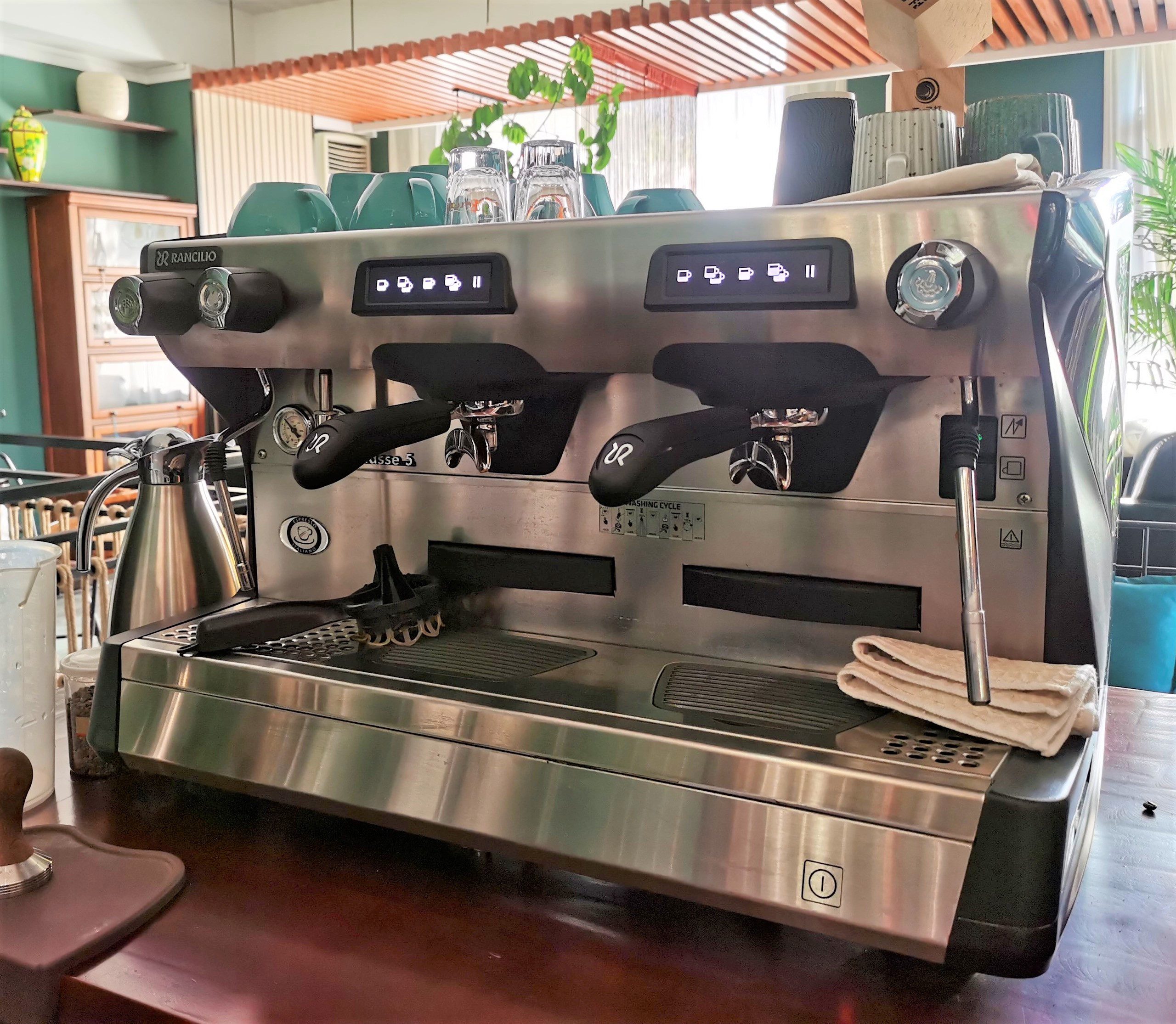 Máy pha cà phê Rancilio Classe 5 Like New 2020-2021 - Ảnh 2